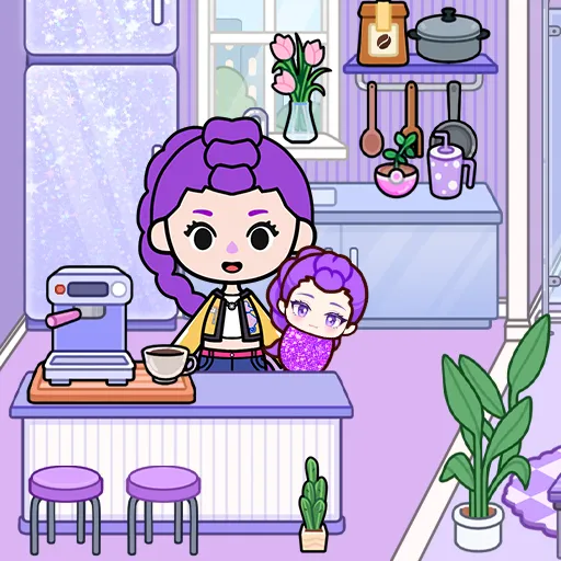 Game icon for Mia World - Makeover Life by 31 Dress up Games