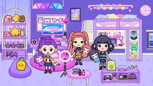 Gameplay screenshot 1 from Mia World - Makeover Life - Educational game